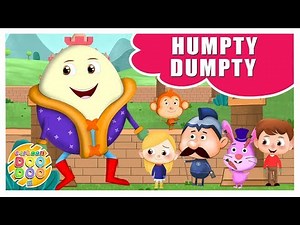 Humpty Dumpty | Nursery Rhymes in English for Kids | Cartoon Doo Doo TV