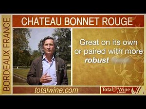 French Red wine Chateau Bonnet Rouge