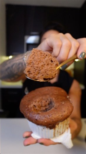 Protein mug cake! 🍫 #cooking