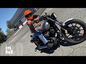 2020 Yamaha Bolt Stock Motorcycle Exhaust vs 4.5” Freedom Performance Exhaust Outlaw Slipon
