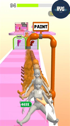 Doll Factory Game Level 94 - New Box 🎁 #shorts #trending #thegeetagurjar