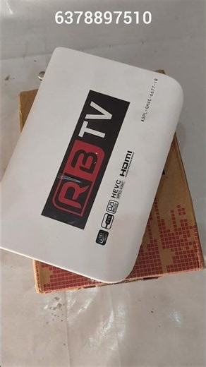 ❤️❤️H-265 10bit Full HD digital Rb Tv Box💥! Free dish No 1 Set Top Box !