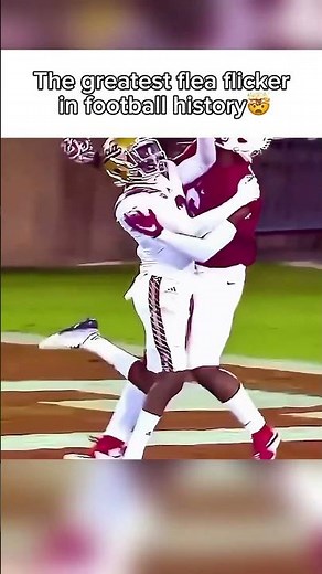 The greatest flea flicker in football history