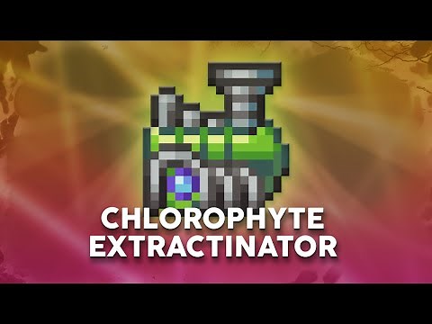 The Chlorophyte Extractinator does WAY MORE than you think! - Terraria 1.4.4
