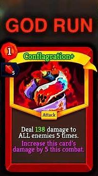 The GOD TIER Conflagration In Slay The Spire 2 #slaythespire #slaythespire2