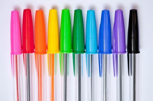 How to remove ballpoint pen stains