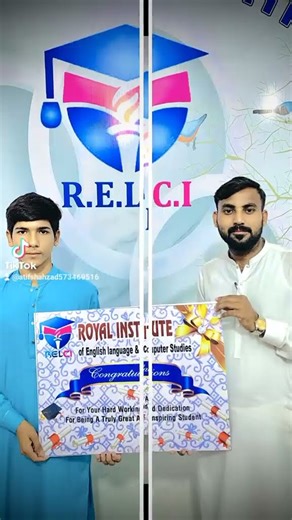 Royal English Language And Computer Institute Certificate Distribution Ceremony Sir Atif Shahzad