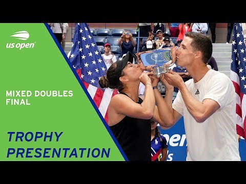 Mixed Doubles Final | Trophy Presentation | 2021 US Open