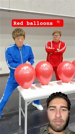 Giant balloon challenge crushing #funny #challenge #memes #humor #comedy
