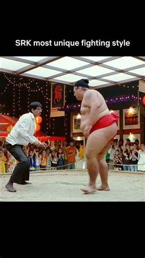 #SRK Hilariously TAKES On A Sumo Wrestler 😂🚨 #RabNeBanaDiJodi #Romcom