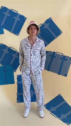 We don’t want to waste your time. Shop all our Men’s Pajamas Now! #bedheadpjs #pjs #fashiontiktok #fashion #style #sleepwear #design #fun #travel #mensfashion