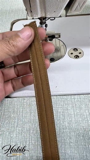 Simple Trick to Make a Perfect Fabric Strap #patternmaking #sewinghacks #diy