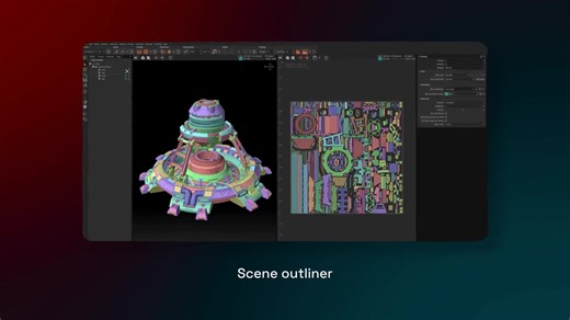 RizomUV 2025 is out. Check out the new features in the popular standalone UV unwrapping and UV packing software, including a new Scene Outliner and support for GPU packing on Windows. https://www.cgchannel.com/2025/09/rizom-lab-releases-rizomuv-2025/ | CGchannel