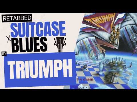 Triumph – Suitcase Blues | Guitar Tab | Guitar Playthrough | Guitar Lesson