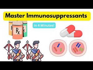Immunosuppressants Explained | Mechanism of Action, Side Effects, & Clinical Uses