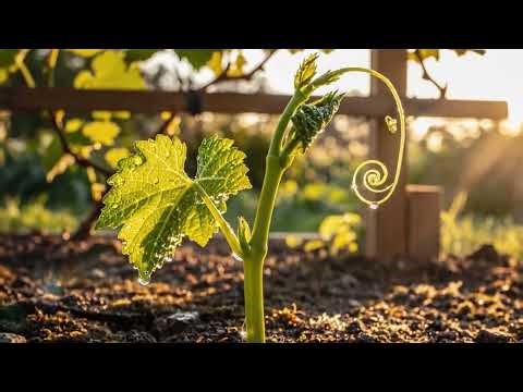 grape cluster formation process