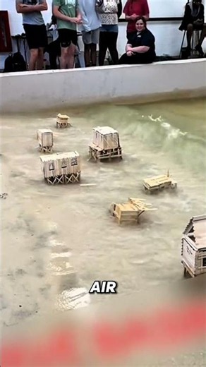 Testing Mini House Strength vs. The Waves!