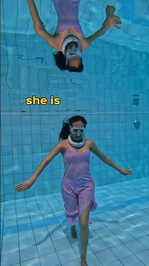 How to walk underwater (and make a neckweight)