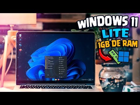 WINDOWS 11 LITE SUPER FAST WORKS WITH 1GB OF RAM YOU HAVE TO TRY IT