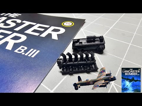 Build the Lancaster Bomber B.III - Part 19 - The First Engine