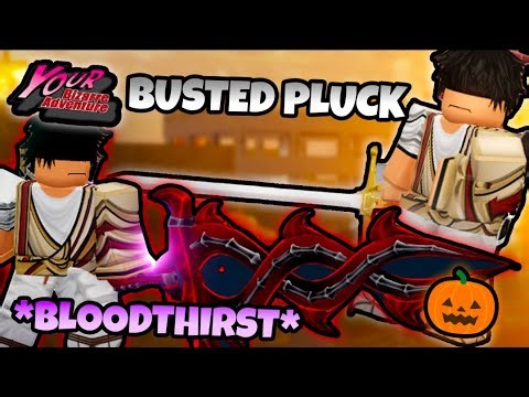 [YBA] BloodThirster Anubis + BUFFED Pluck is NOW INSANE...