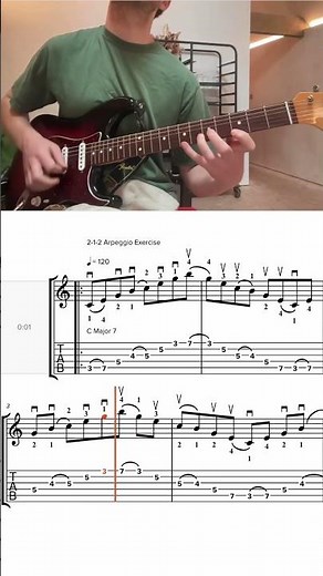 2-1-2 Arpeggio exercise / Tom Misch