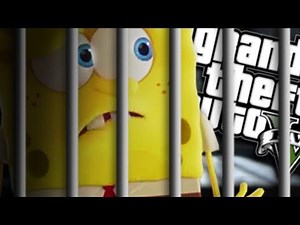 SPONGEBOB ESCAPES PRISON MOD (GTA 5 PC Mods Gameplay)
