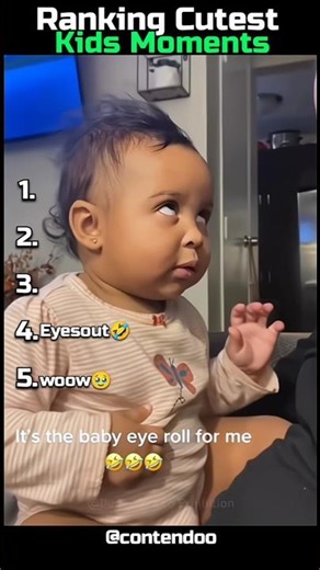 Ranking Cutest Kids Moments 🙀#shorts