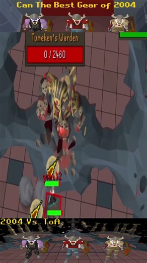 We Conquered ToA in 2004 Gear #oldschoolrunescape #osrs #runescape #nostalgia #boss #bossfight