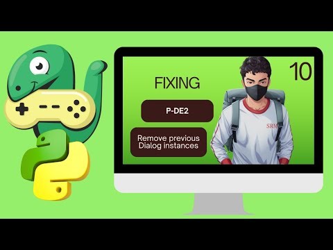 FIX DIALOG errors | ARCADE Python | PED 2 | 10 | #ingesrm #university #python