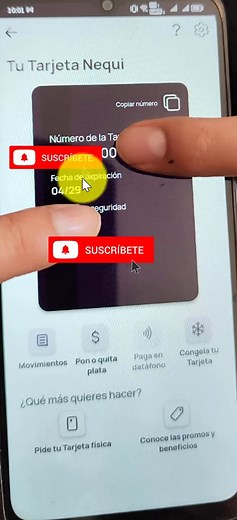 Guía completa para obtener la TARJETA NEQUI virtual