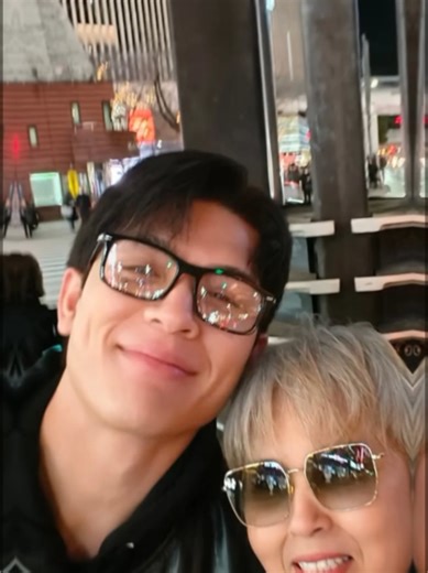 Big J and Khun Mae's Joyful Moment in Japan