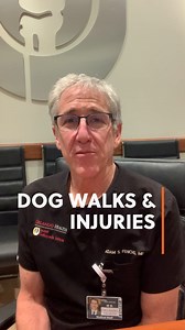 Did you know that you can injure your hand while walking your dog? Dr. Adam Fenichel, an orthopedic surgeon, discusses one of the most common injuries he sees: fractures caused by a dog's sudden pull on the leash. #ChooseWell #OrlandoHealth #OrthopedicCare | Orlando Health Jewett Orthopedic Institute