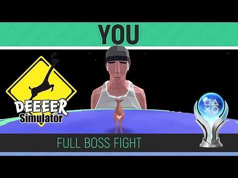DEEEER Simulator - You Final Boss Fight 🏆 Trophy / Achievement Guide The Trudeer Show (True Ending)