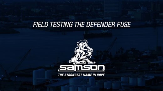 25 reactions | The ultimate in snapback protection, #DefenderFuse is engineered for reliability and designed for safety. From our Samson lab to real-world trials and use, trust in the strength and dependability of Samson Rope. https://www.samsonrope.com/mooring/defender-fuse | Samson Rope Technologies | Facebook
