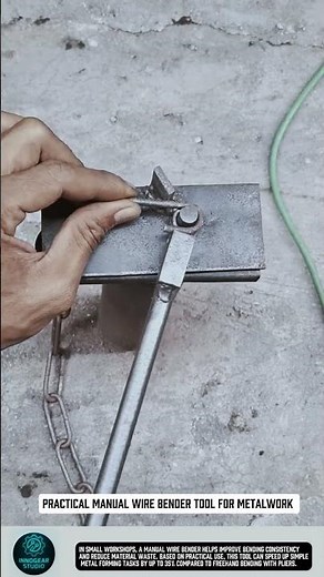 Practical Manual Wire Bender tool for metalwork #tools