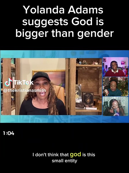 Most Christians think God can only be “He.” Some believe God shouldn’t be called “He” at all. We believe God is bigger than all of it — both/and. ✨ We deeply appreciate Auntie Yolanda for being open to the many ways people connect with and identify God. 🙏🏾💜 If you want to catch the full replay of “The Theology of Gospel Music” with @yolandaadams, type DISRUPT in the comments ⬇️ and I’ll send you the info to access it inside our @tfc.virtual Patreon. 🎥