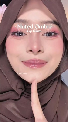 Muted ombre lips👄💄 #makeup #beauty #trend #ombrelips #lipglaze #youtubeshopping #makeupartist