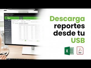 TUTORIAL | DESCARGA REPORTES DESDE TU USB EN BIOTIME | ZKTECO