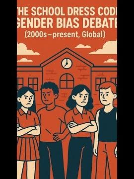 The School Dress Code Gender Bias Debate (2000s–present, Global) #Education