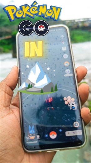 Pokémon Go In Mountain 🏔️ 😁🥶 #pokemon #pokemongotips #pokemongotips #pokemongo