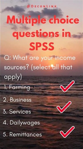 The Right Way to Analyze “Select All That Apply” in SPSS #shorts #spss #dataanalysis