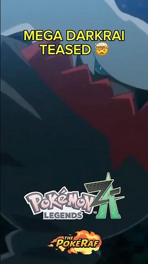 MEGA DARKRAI TEASED in Pokémon Legends: Z-A DLC?! #pokemon #pokemonlegendsza