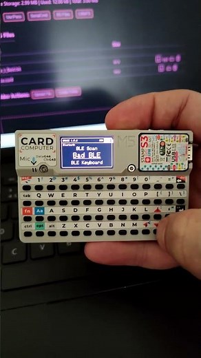 #bruce running BadBLE (DuckyScript over bluetooth)