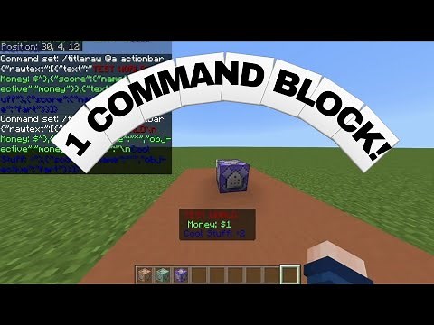 PRIVATE Minecraft Bedrock Scoreboard(Titleraw) MCPE/PS/Xbox/Windows-10