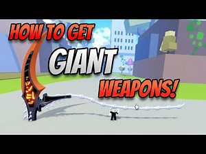 How to get GIANT weapons in Blox Fruits Update 17 Part 3