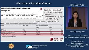 Subscapularis Repair in Reverse Total Shoulder Arthroplasty: The Evidence is There!