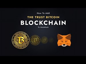 “How to Add Trust Bitcoin Blockchain in MetaMask | Step-by-Step Guide 🔥”