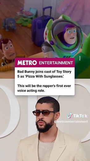 Bad Bunny Voices ‘Pizza with Sunglasses’ in Toy Story 5