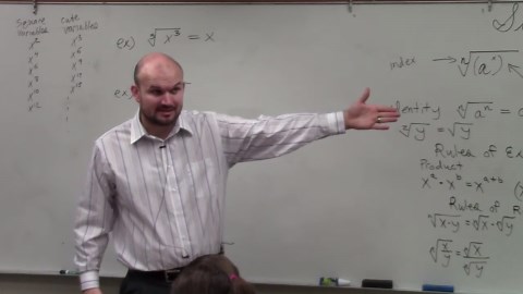 How to simplify the fourth root of a variable to the 5th power